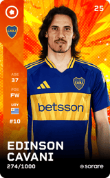 Edinson Cavani - limited