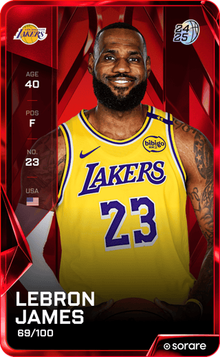 LeBron James - rare