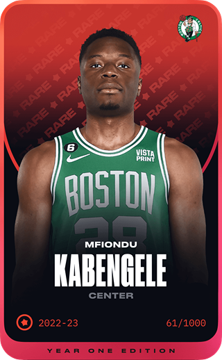 Mfiondu Kabengele - rare