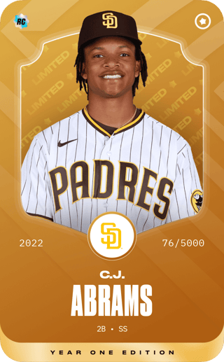 CJ Abrams - limited