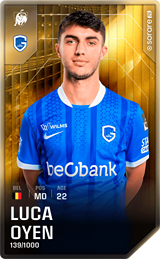 Luca Oyen - limited