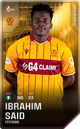 Ibrahim Said - limited