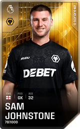 Sam Johnstone - limited
