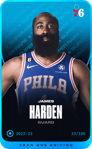 James Harden - super_rare