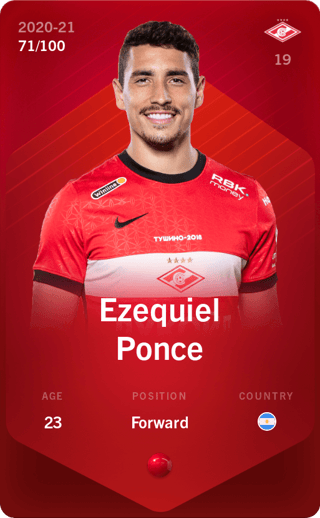 Ezequiel Ponce - rare