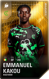 Emmanuel Kakou - limited