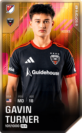 Gavin Turner - limited