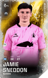 Jamie Sneddon - limited