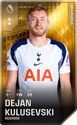 Dejan Kulusevski - limited