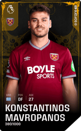 Konstantinos Mavropanos - limited