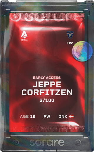 Jeppe Corfitzen - rare