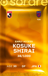 Kosuke Shirai - limited