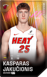 Kasparas Jakučionis - limited