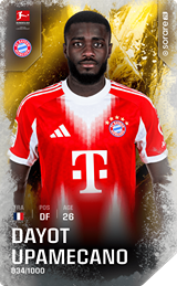 Dayot Upamecano - limited