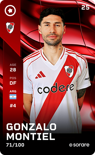 Gonzalo Montiel - rare