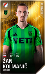 Žan Kolmanič  - limited