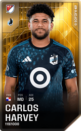 Carlos Harvey - limited