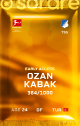 Ozan Kabak - limited