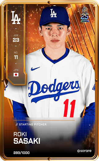 Roki Sasaki - limited