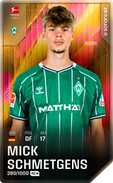 Mick Schmetgens - limited