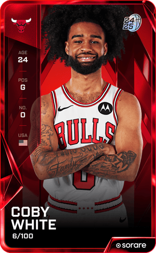 Coby White - rare