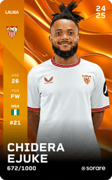 Chidera Ejuke - limited