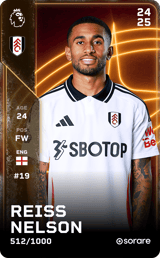 Reiss Nelson - limited