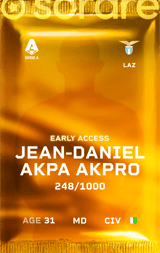 Jean-Daniel Akpa Akpro - limited