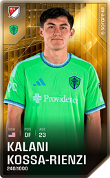 Kalani Kossa-Rienzi - limited