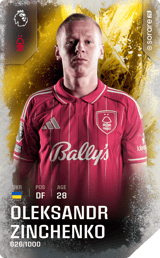 Oleksandr Zinchenko - limited