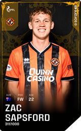 Zachary Sapsford - limited