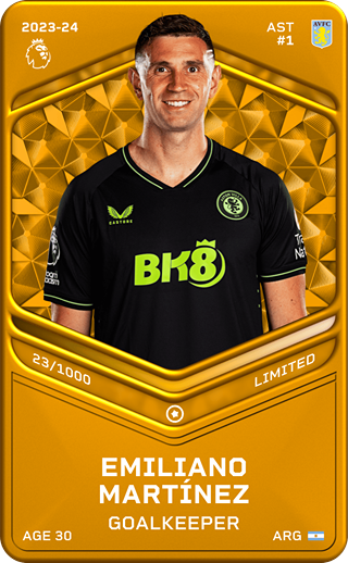 Emiliano Martínez - limited