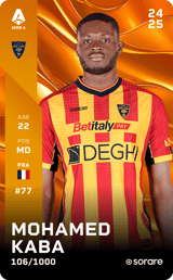 Mohamed Kaba - limited