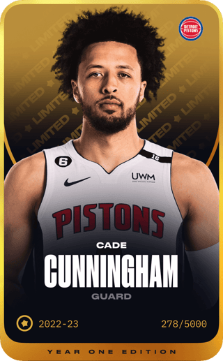 Cade Cunningham - limited