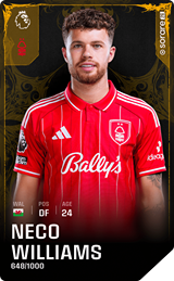 Neco Williams - limited