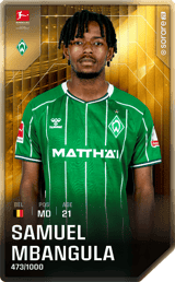 Samuel-Germain Mbangula - limited