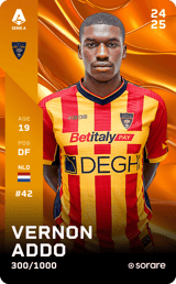 Vernon Addo - limited