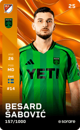 Besard Šabović - limited