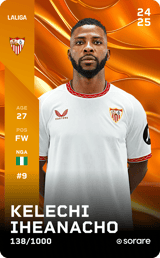 Kelechi Iheanacho - limited