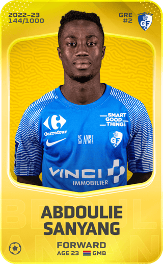 Abdoulie Sanyang - limited