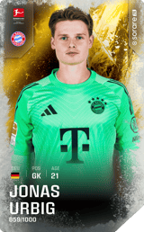 Jonas Urbig - limited