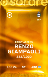 Renzo Giampaoli - limited