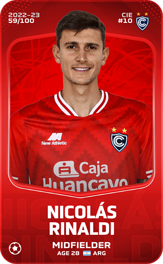 Nicolás Rinaldi - rare