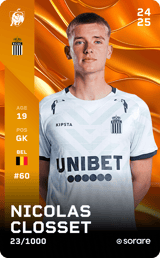 Nicolas Closset - limited