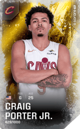 Craig Porter Jr. - limited