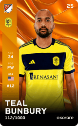 Teal Bunbury - limited