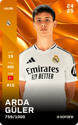 Arda Güler - limited