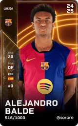 Alejandro Balde - limited
