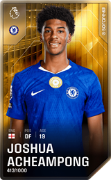 Joshua Acheampong - limited