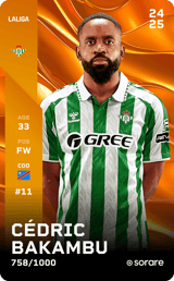 Cédric Bakambu - limited